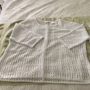 White lace tunic top in XLP